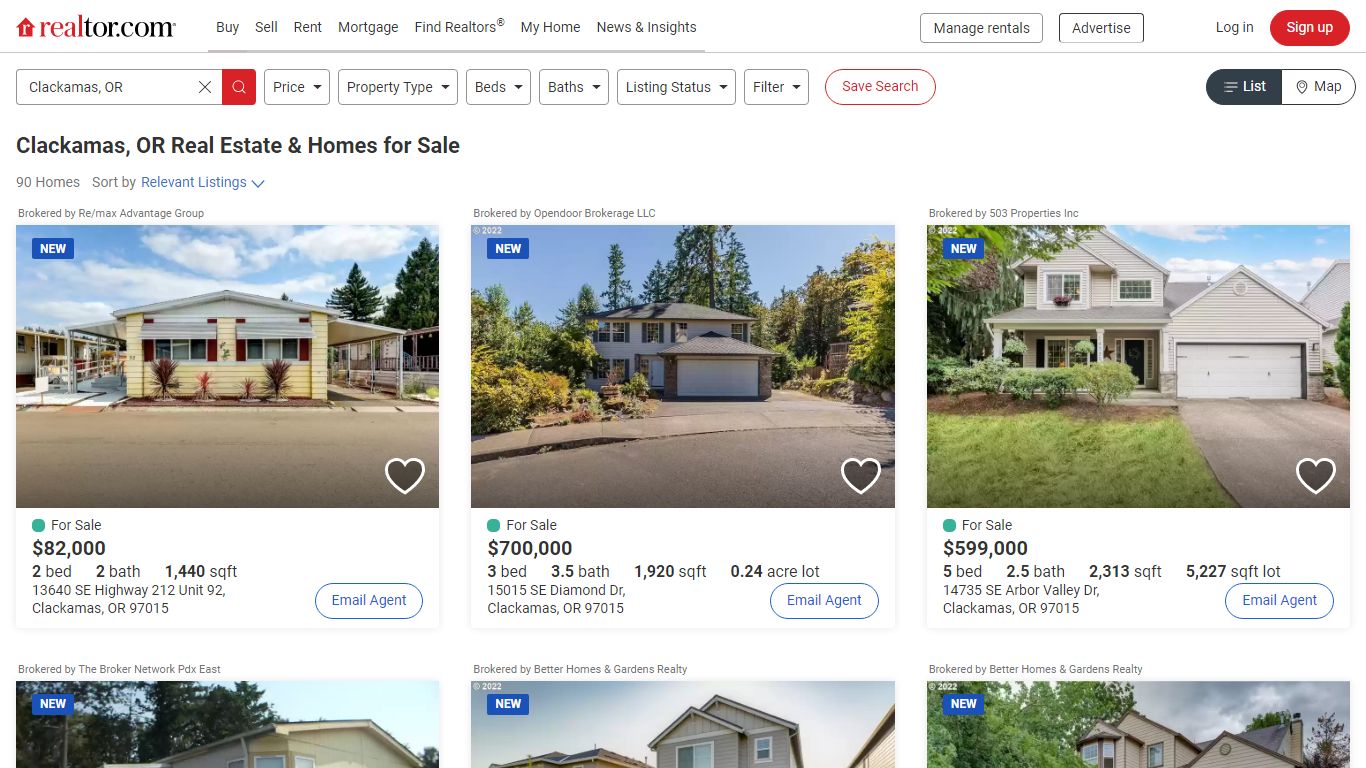 Clackamas, OR Real Estate & Homes for Sale - realtor.com®